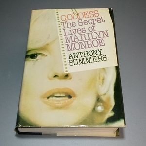 Goddess The Secret Lives Of Marilyn Monroe Hardback Anthony Summers
